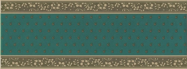 NT/B169/15074 Декор Фонтанка Зеленый 15x40