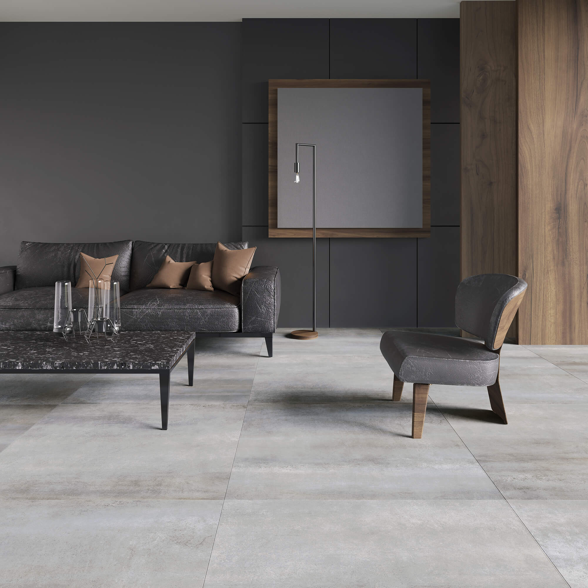 На пол Gerhy Aluminio Matt 60x120 - фото 4