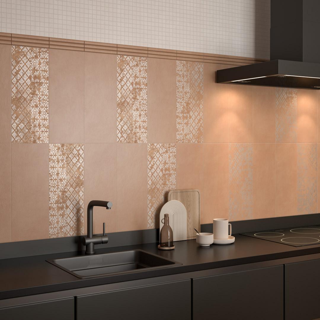 7240 На стену Каннареджо Бежевый светлый матовый 20x50x0.8 - фото 15