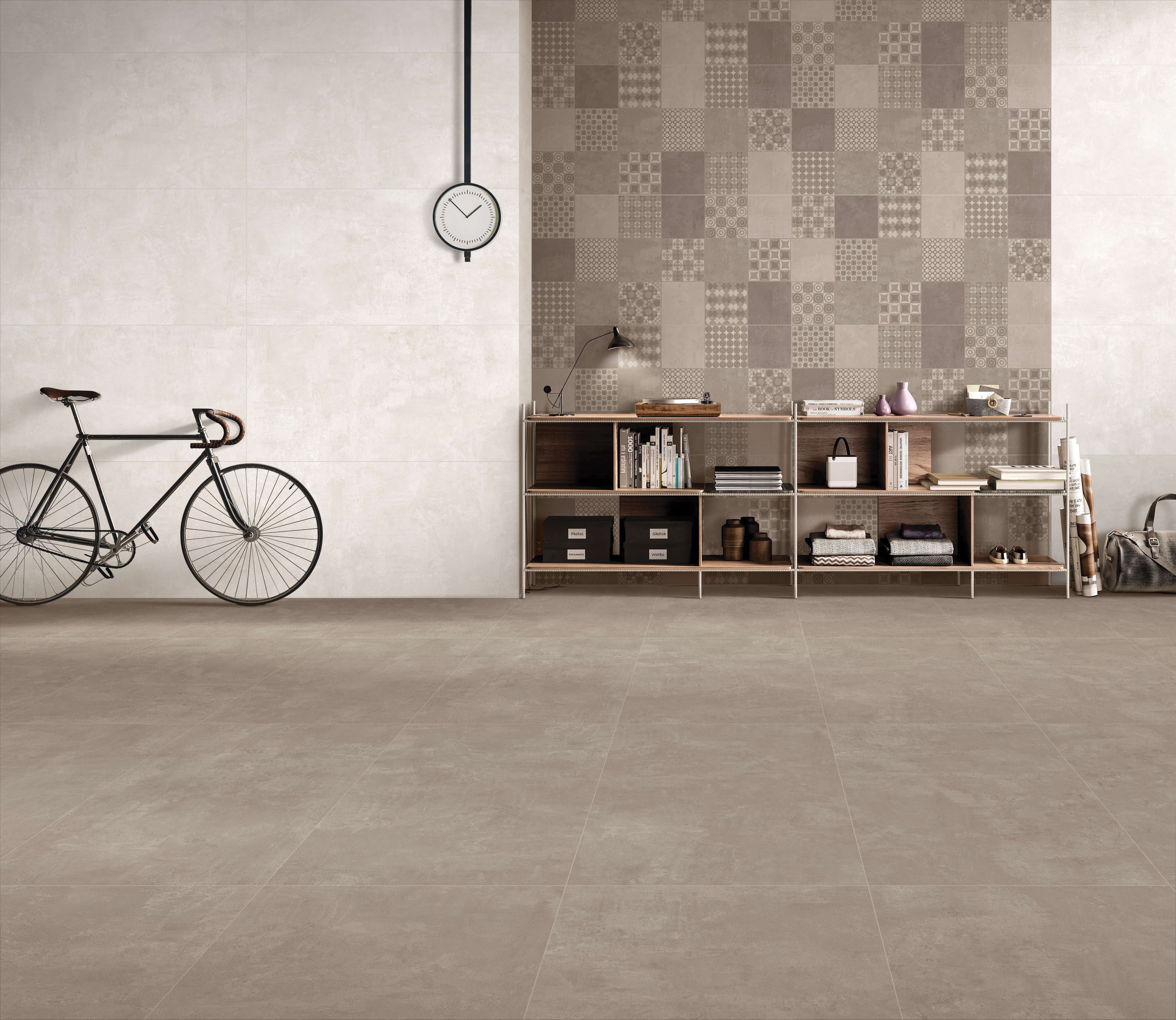 933  На пол Cement Flake Mud 180x120 - фото 4