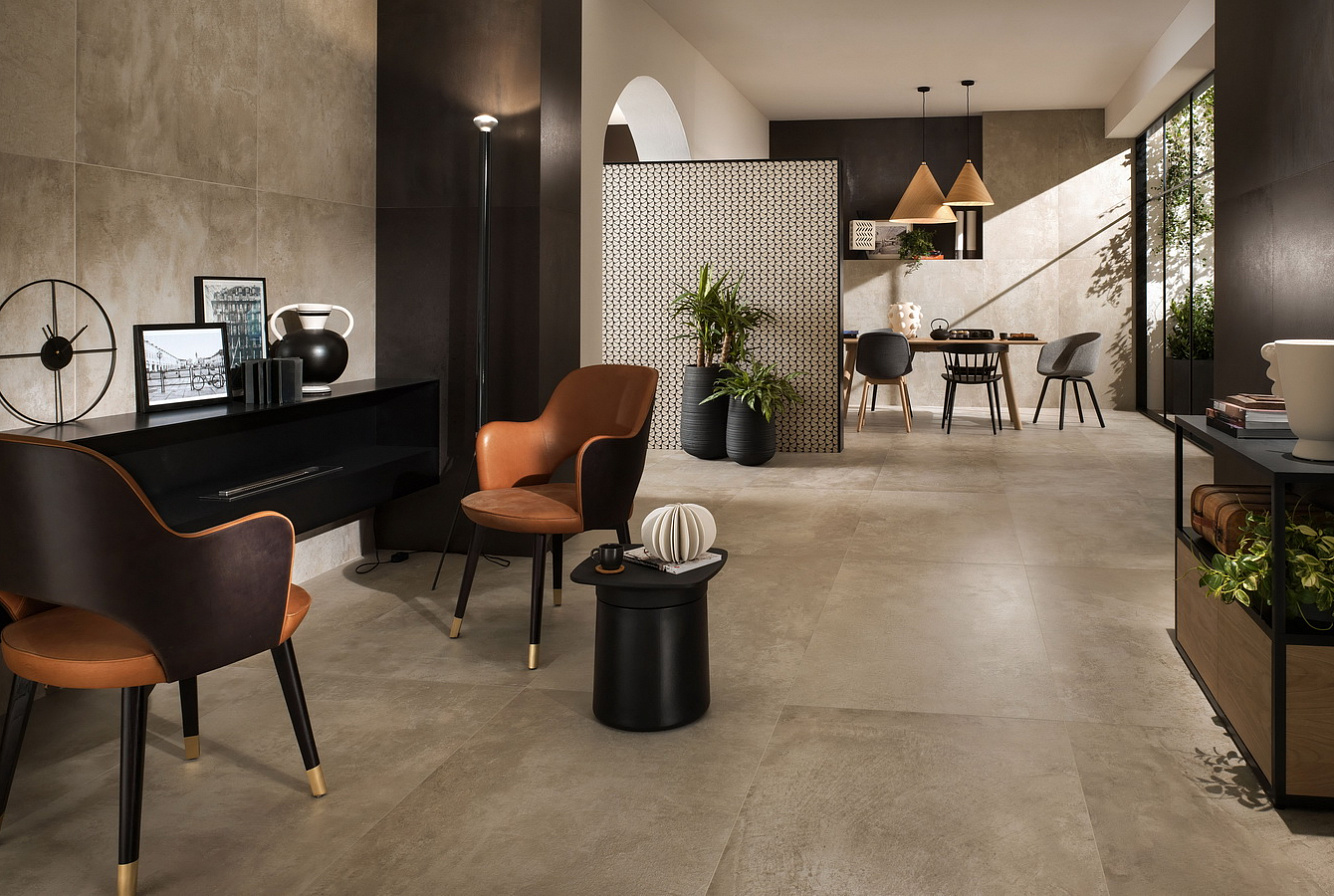 A0Z9 На пол Raw White Mosaico Esagono - фото 2