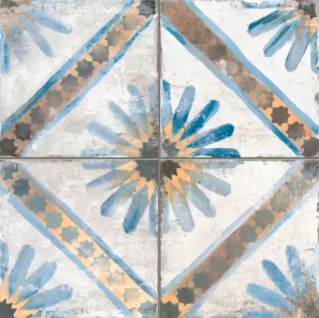 21936 На пол Fs Marrakech Blue 45х45