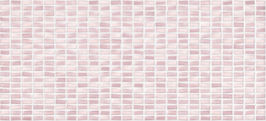 PDG013D Настенная Pudra Мозаика рельеф розовый 20x44