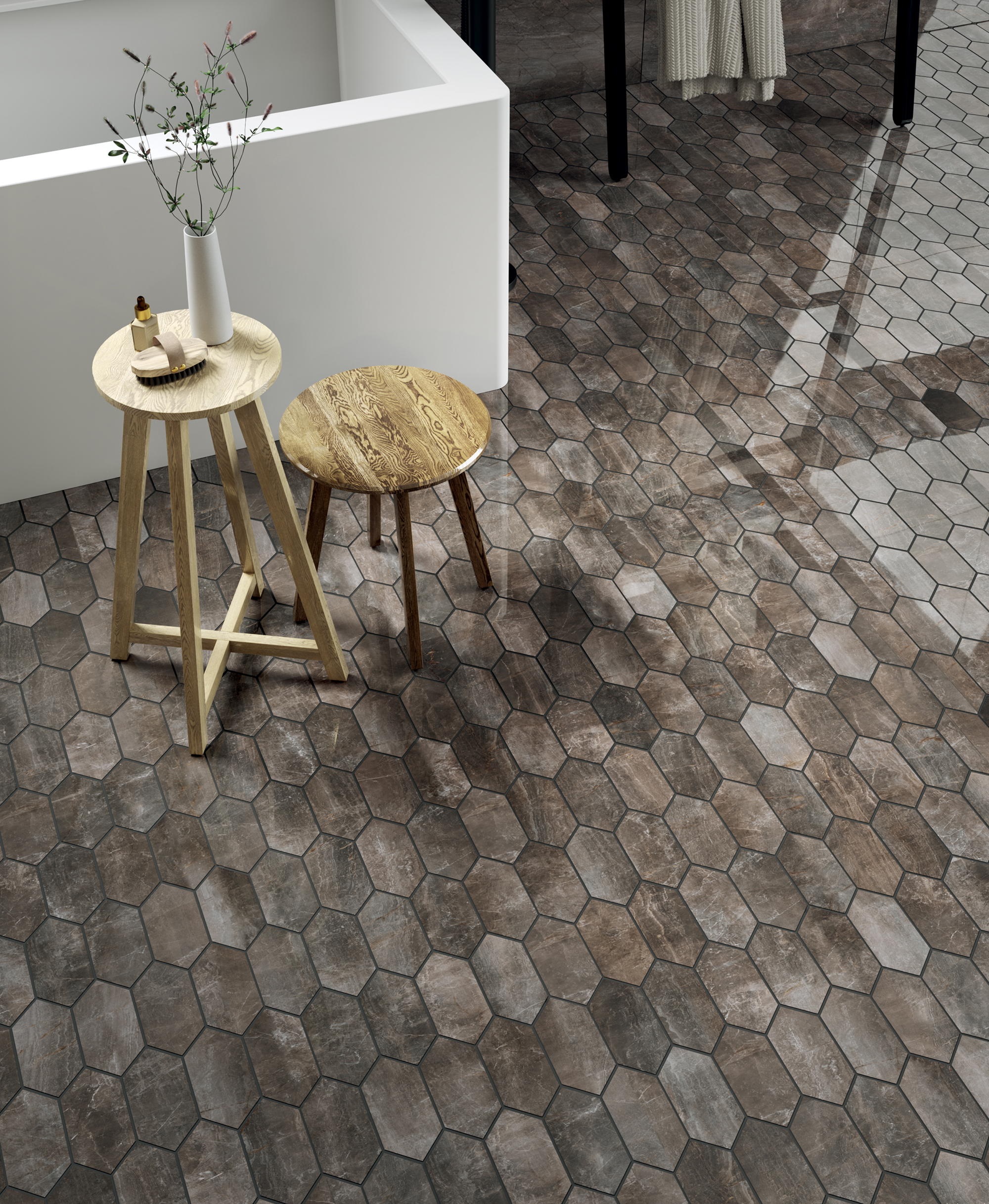 1066567 На пол Fossil Crema Ret - фото 3