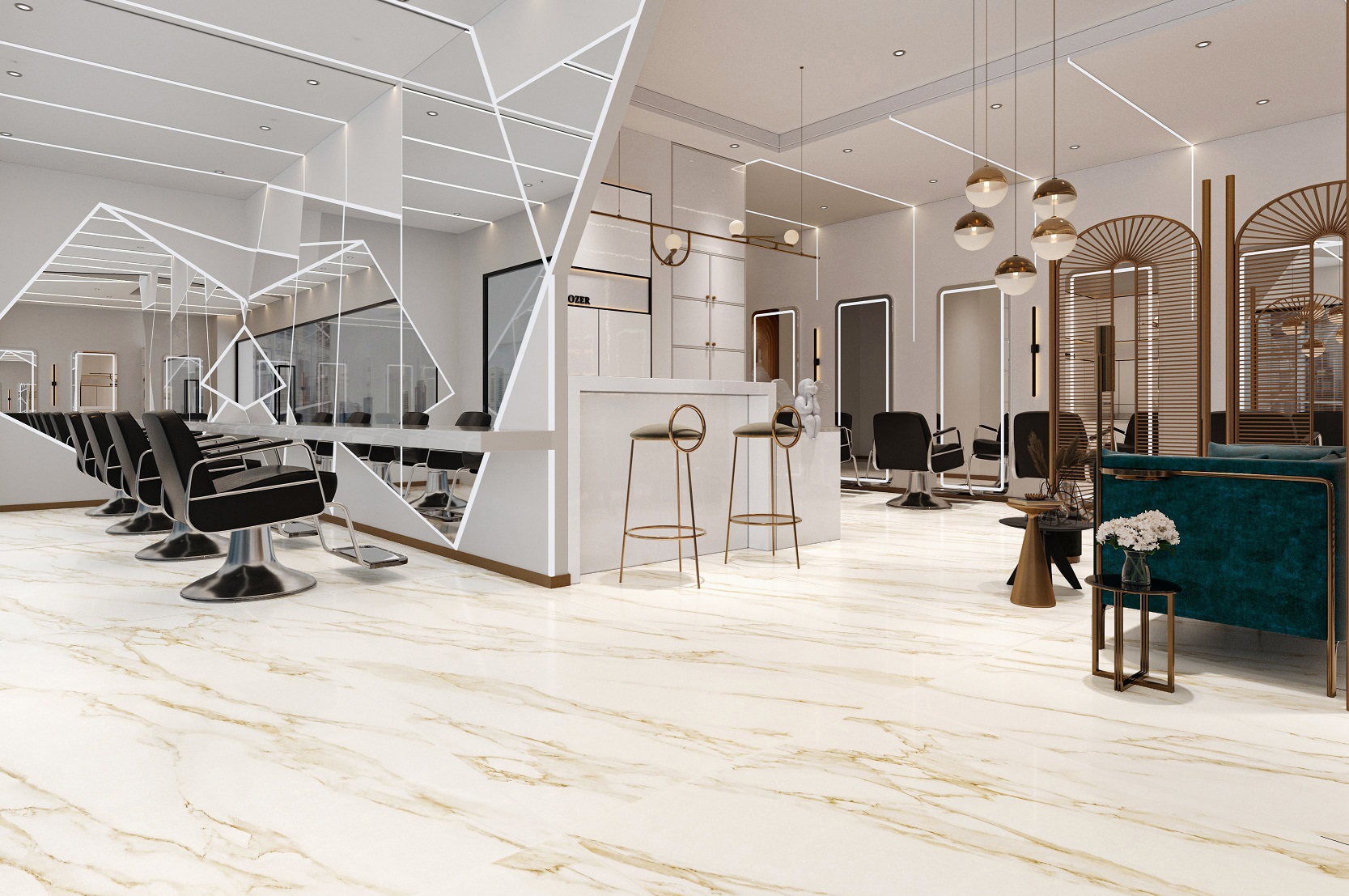 NTT3603C На пол Atlas Home Calacatta Empire 120x280 - фото 50