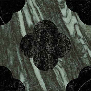 4101204 На пол Dandy Pin Green Black 18.6x18.6 - фото 22