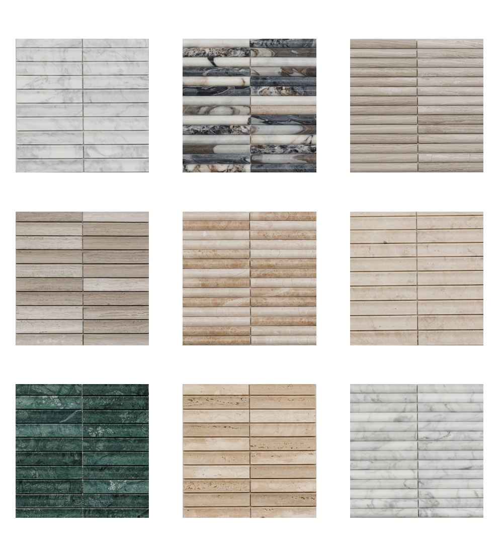 PIX342 На пол Венеция Bianco Carrara. Convex матовая 20х151 300х305х12 - фото 3