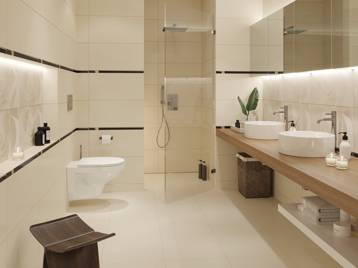 15923 Панно Effecta Бежевое Джунгли - фото 4