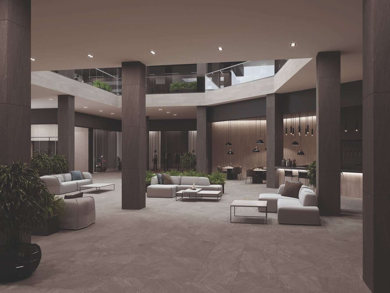 Set/Steptrade/GB01_NS/33x120/S1/Stripe/GB01_NS/14,5x120 Ступень Gabbro GB01 White неполированная прямоугольный бортик  подступенник 33x120 - фото 2