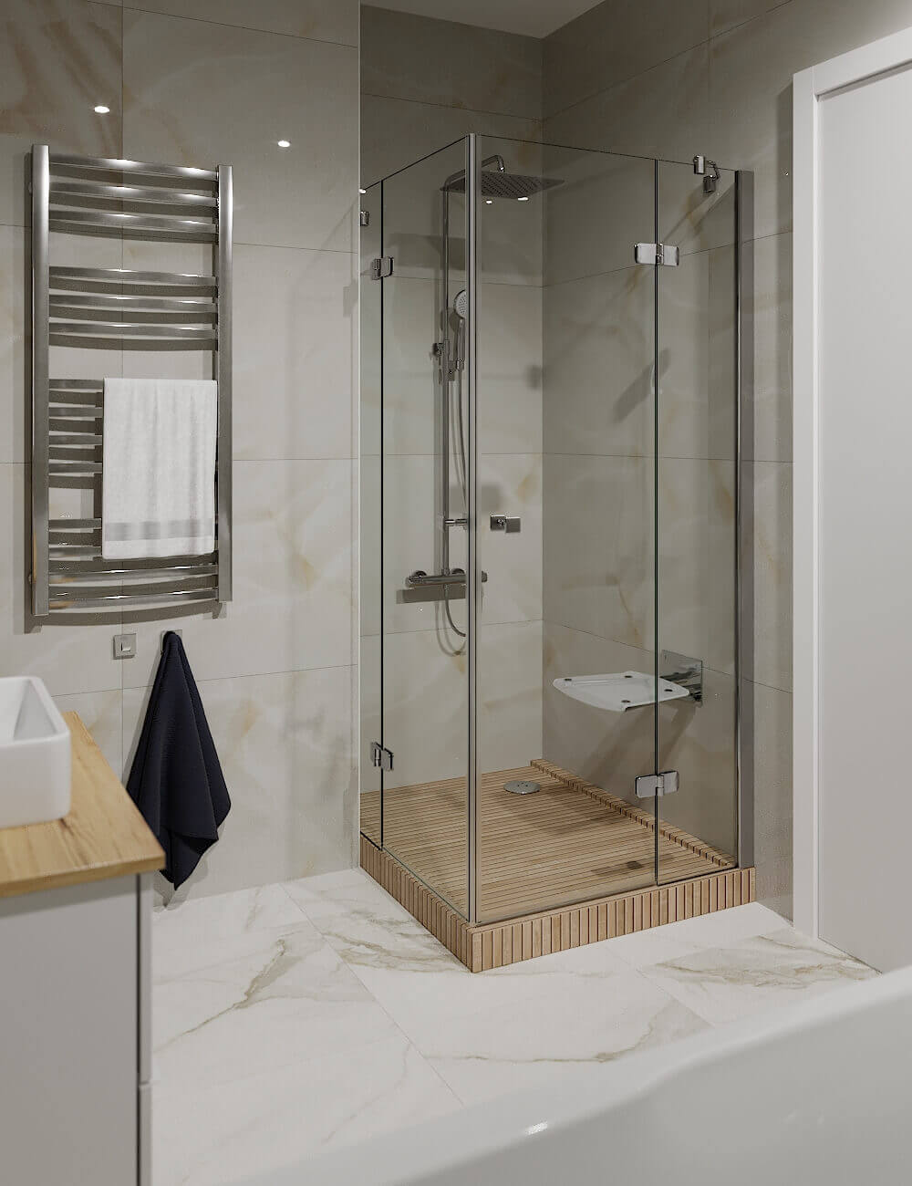 209 На стену Calacatta Art Gold Gold G3D - фото 14