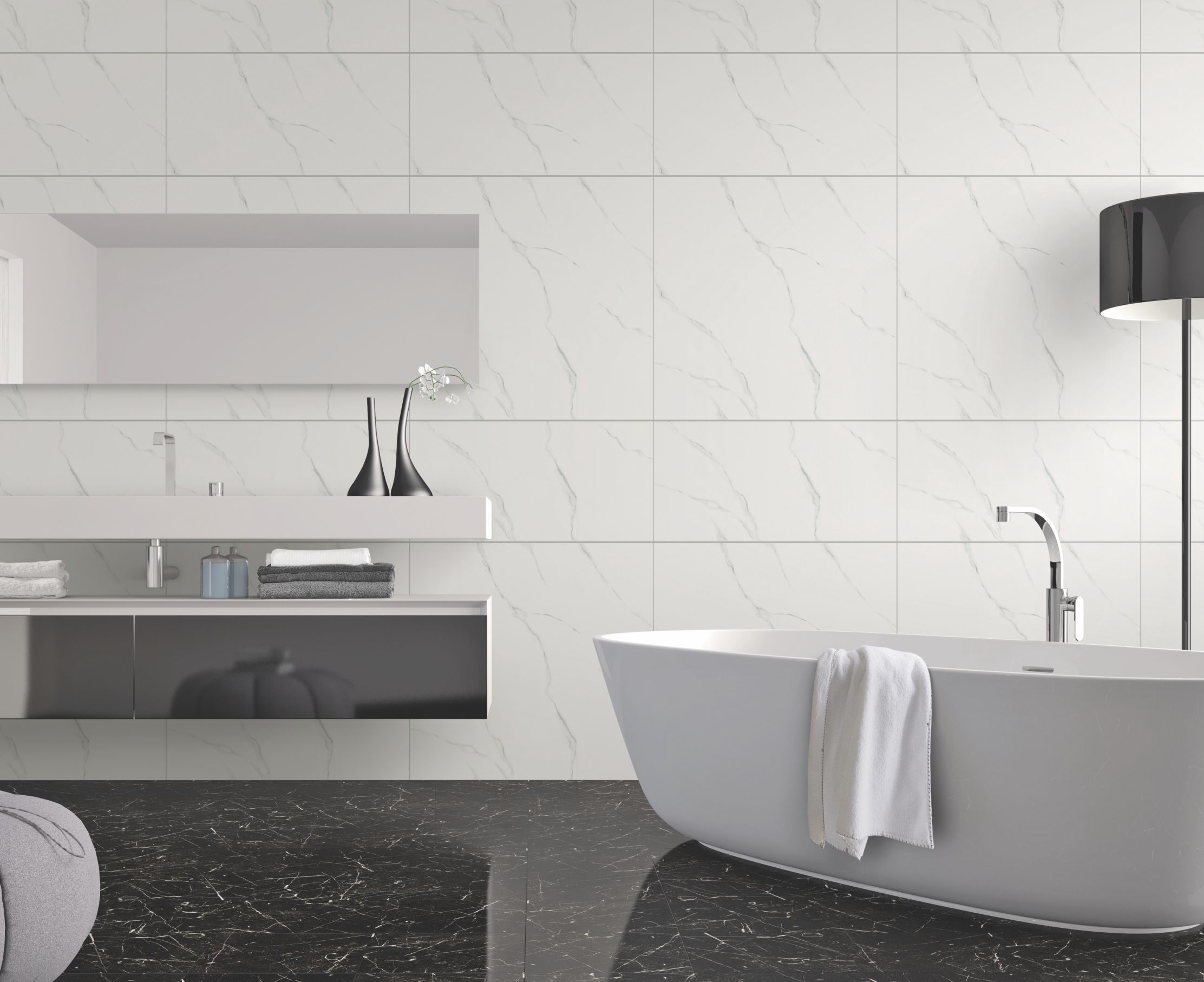 На пол Snow Icy White Matt - фото 5