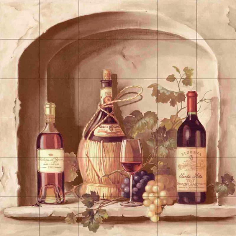 Декор Wine Bar Wine Bar 1-3 из 1 плитки - фото 2