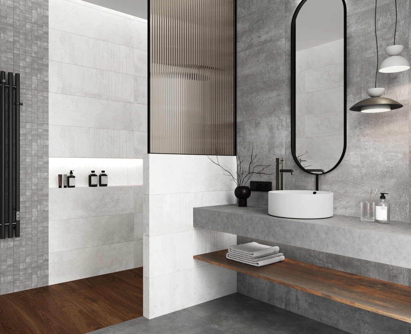 LPD2MSA003BR Декор Betone Grey матовый 30х30 - фото 5