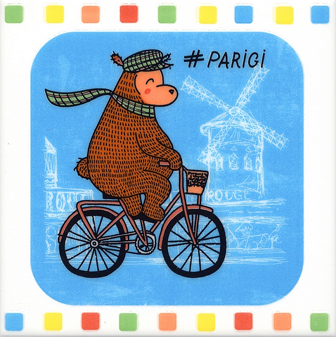 NT/A241/5009 Декор Большое путешествие Велосипед