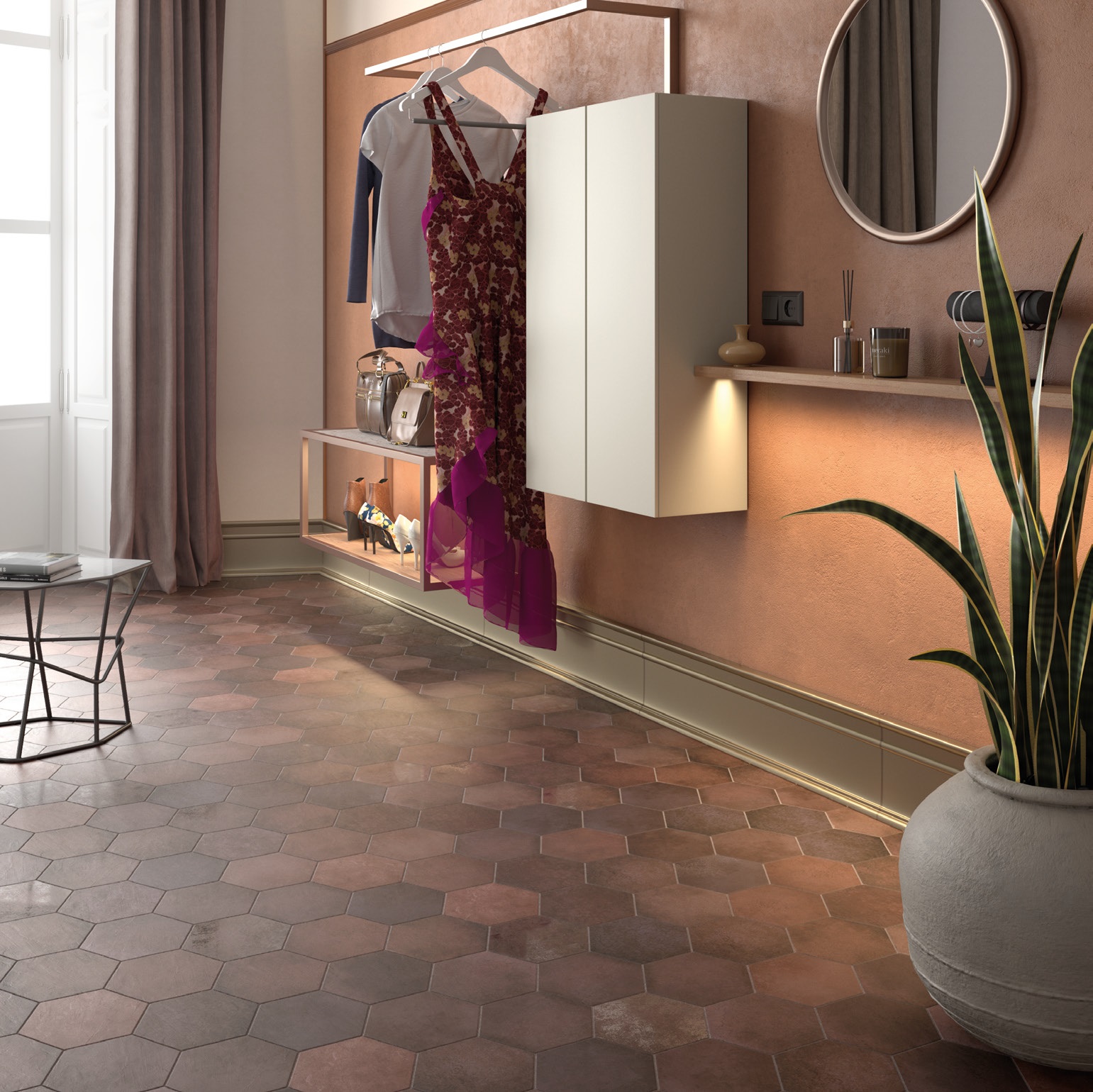 24951 На пол Heritage Indigo 17.5x20 - фото 4