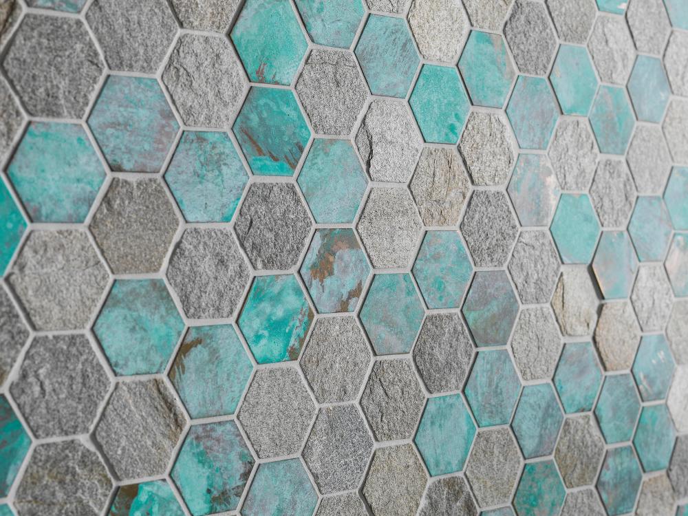 L241715271 На стену Worn Hexagon Verdigris 30x30.5 - фото 5