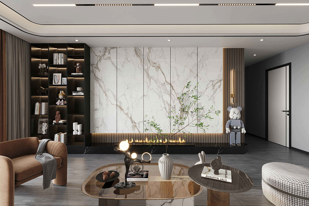 BHK-4009 На пол Golden Francesca Shape Ink 120x300 - фото 4