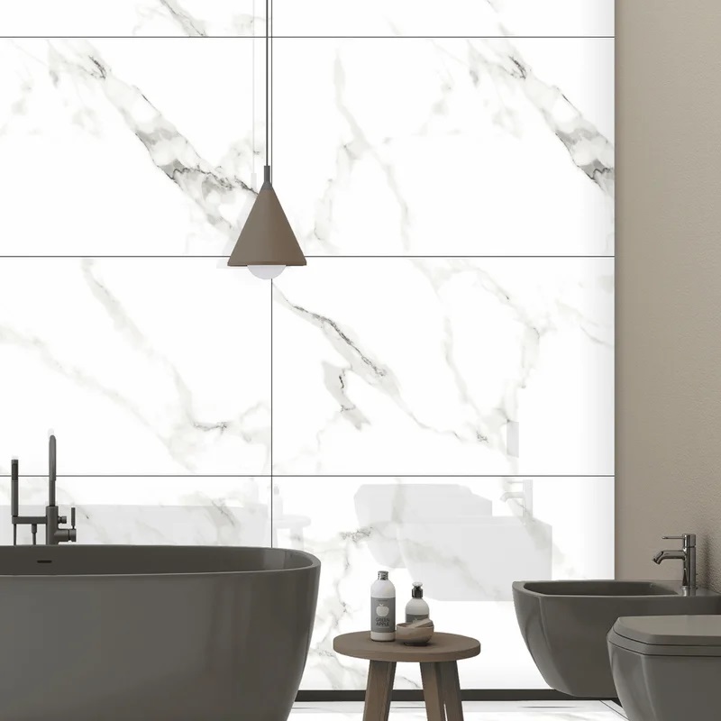 На пол Statuario Silk Glossy 60х120 - фото 7