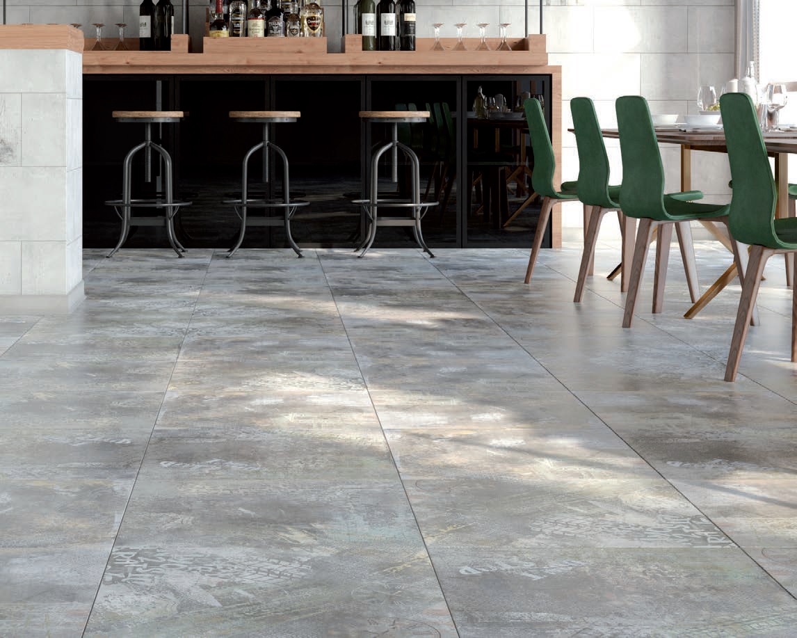 NR0223 На пол Urban Серый 60x60 - фото 4