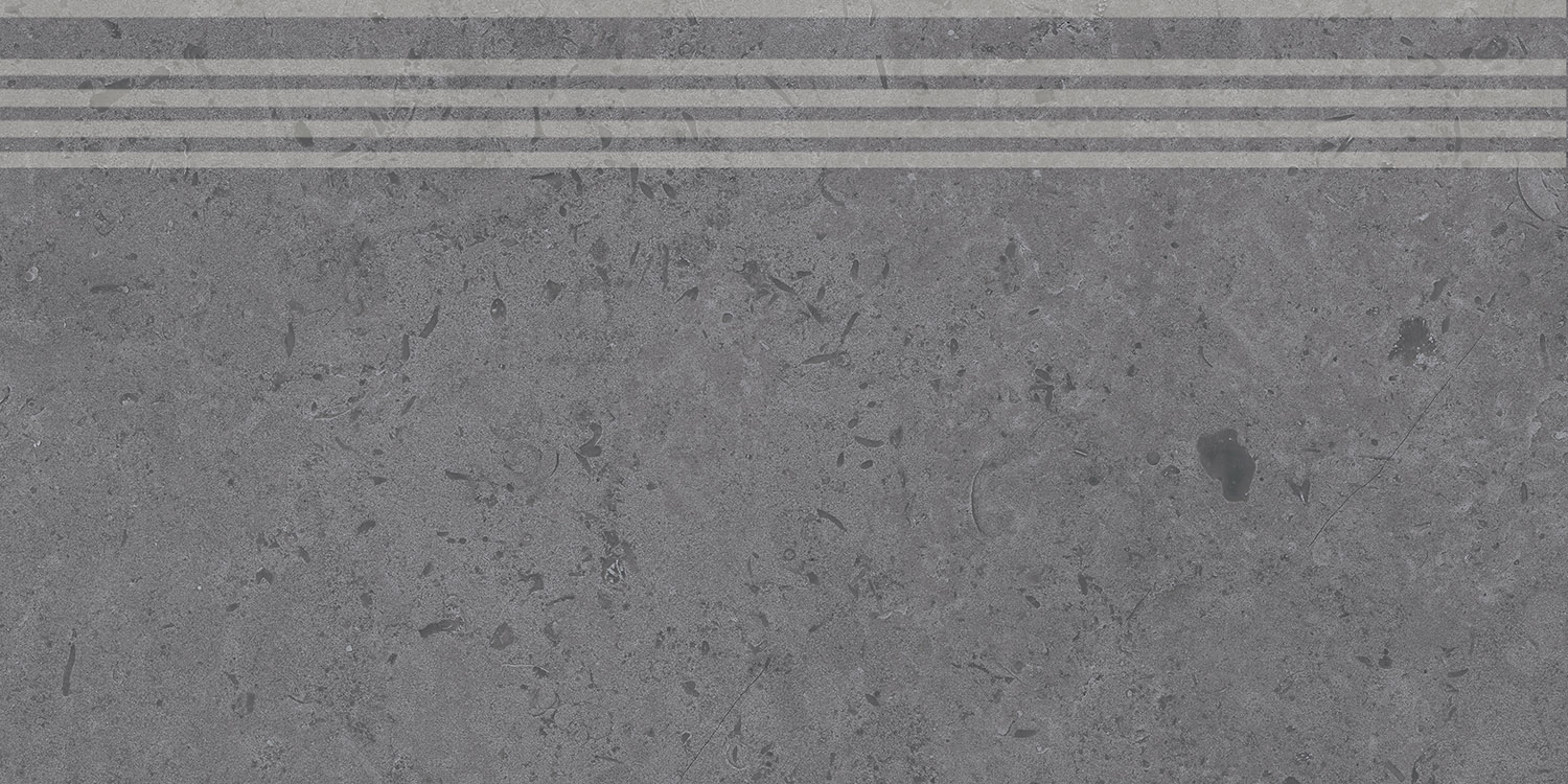 DD205100R/GR Ступень Про Лаймстоун Серая Темная Натуральная Обрезная 60х30 - фото 6