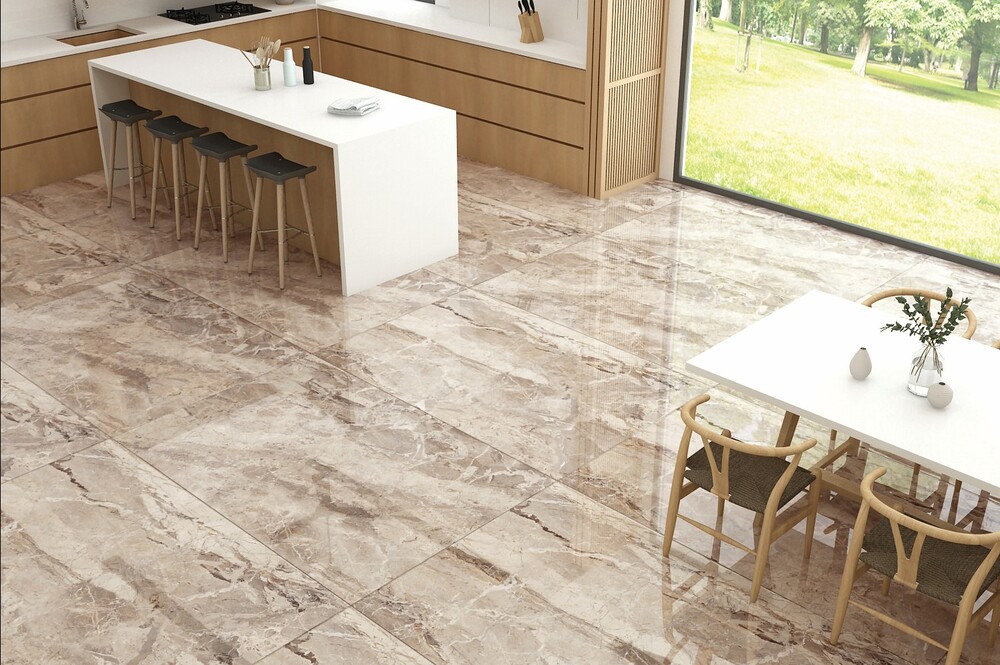 На пол Grand Slabs Galactico Sky High Glossy 120х120 - фото 7