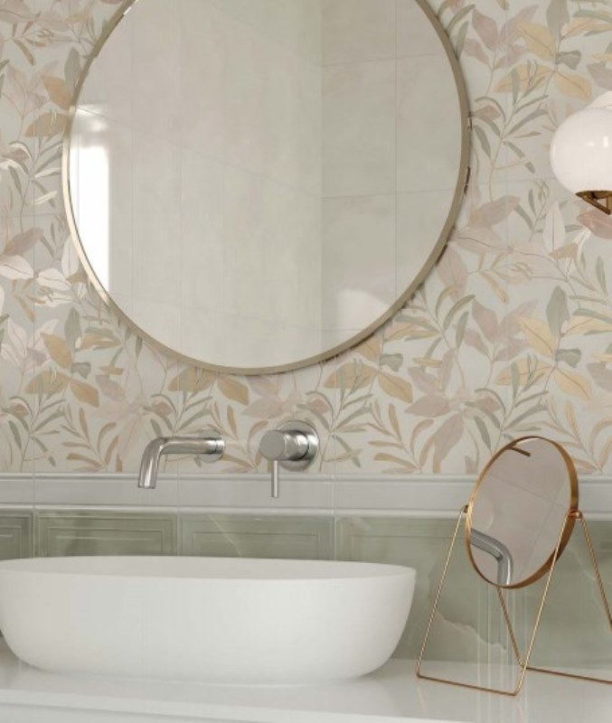 010300000218 Декор Флора Бежевый 01 - фото 3