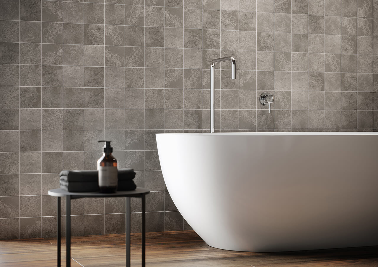 O-QNS-GGM094 На пол Керамический гранит Quenos серый 94 - фото 8