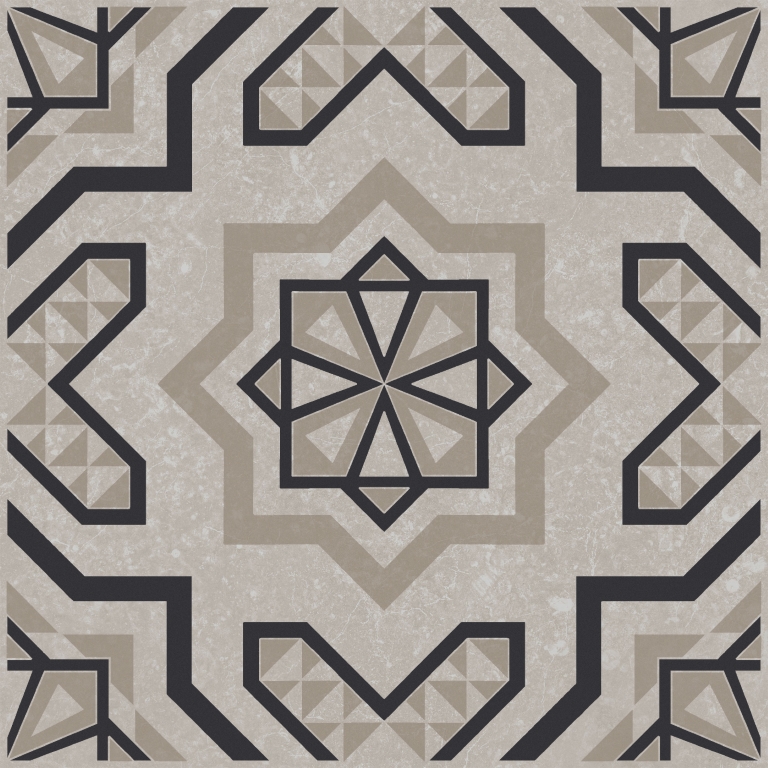 KMD3STA047GN Декор Касабланка Серый светлый матовый 20x20x0.8