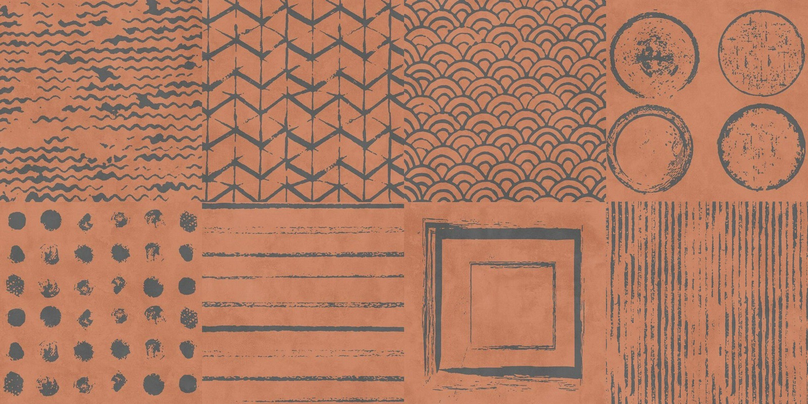 На пол Denver Red Matt 20x20 - фото 2