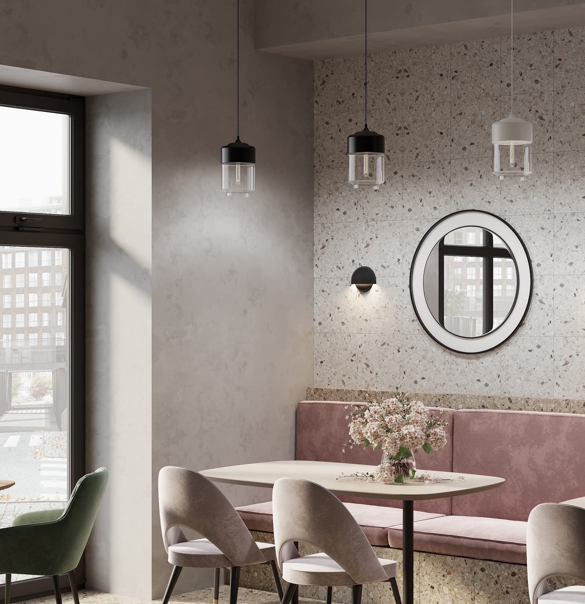 На пол Монца Светло-бежевая 32.7x32.7 - фото 3