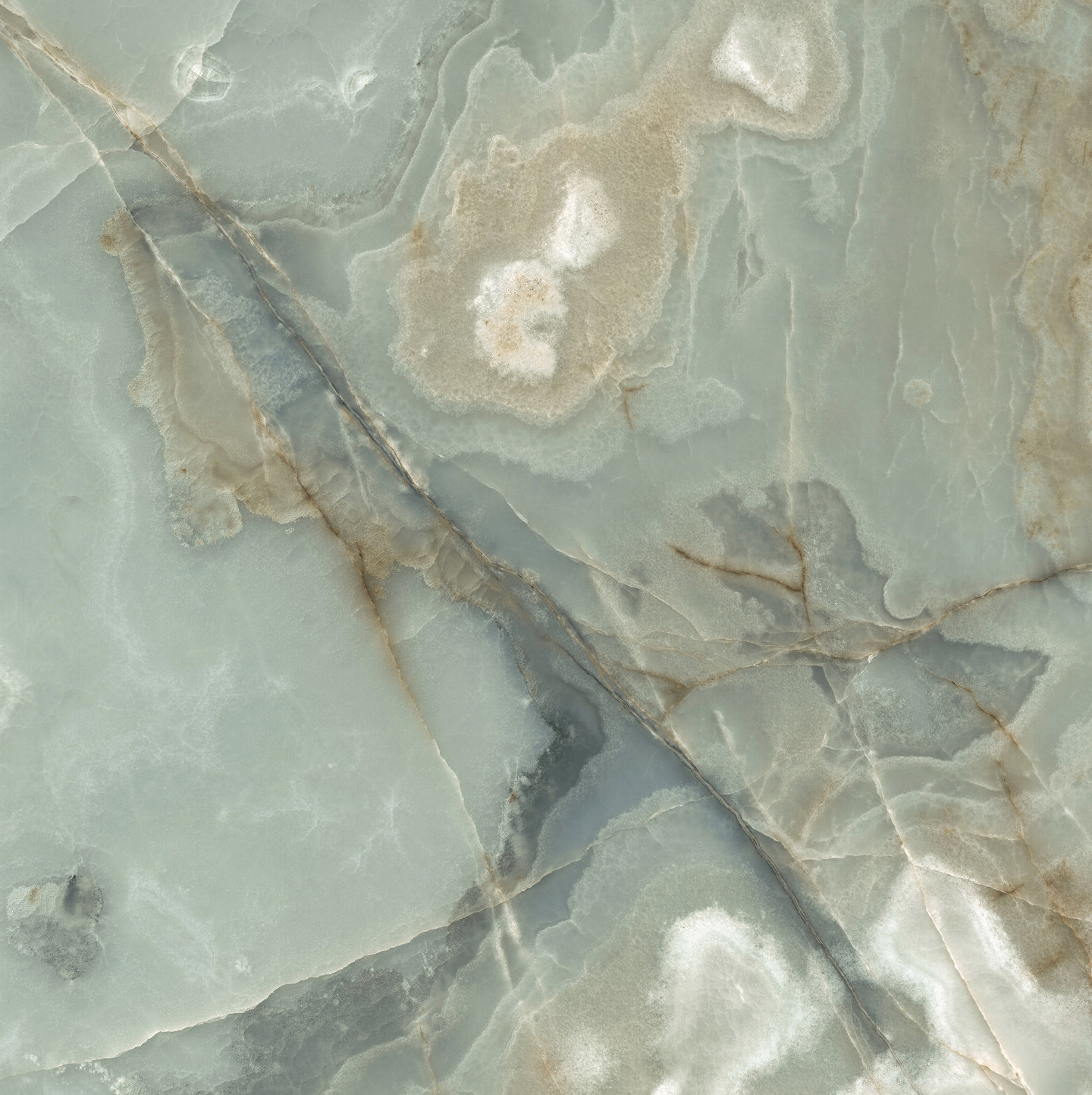 774494 На пол Reves De Rex Jade Matte R 6mm 120x120 - фото 5