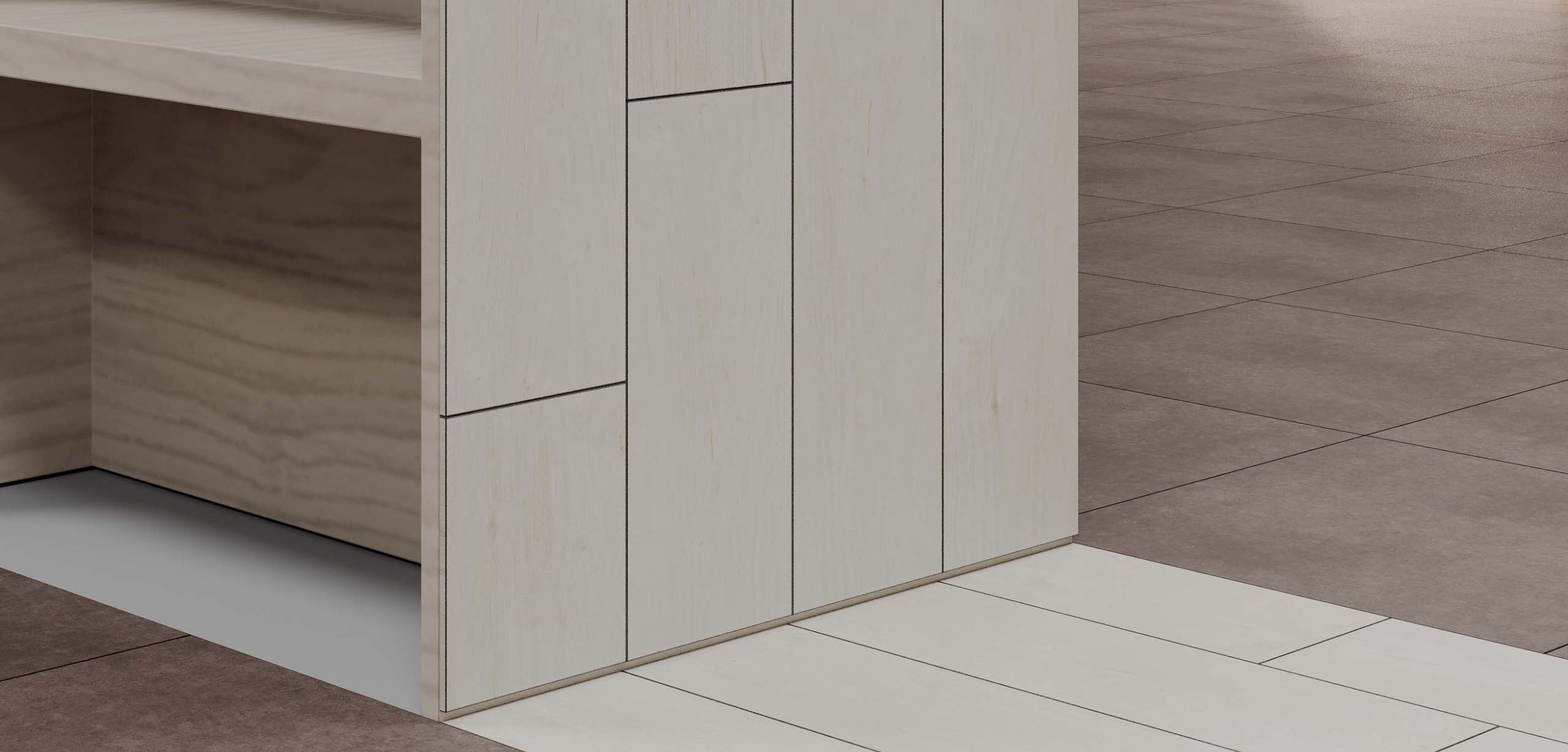 Mosaic/SF02_NS/30x35/Muretto Декор Soft Wood SF02 Muretto неполированная 30x35 - фото 6