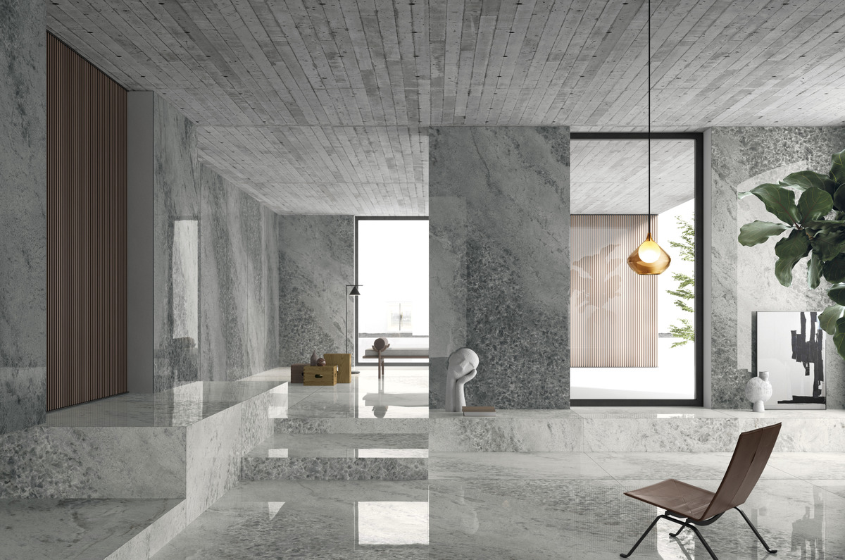 F9077 На пол Ultra Crystal Crystal Grey Luc Shiny - фото 6