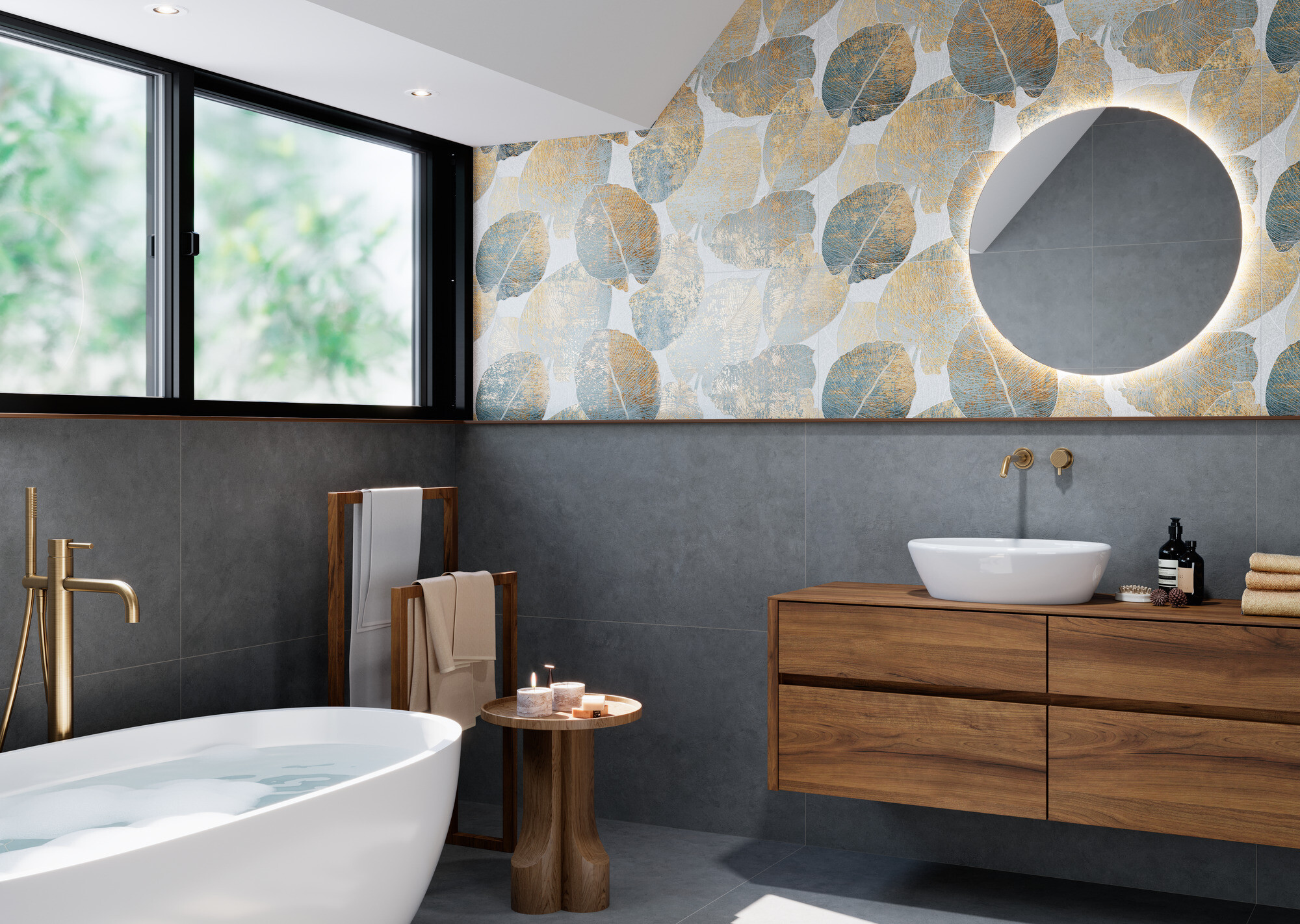 64GR108 Декор Flandes Graze Rec 45x120 - фото 8