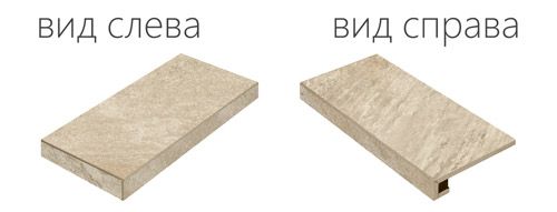 620070000743 Ступень Climb Роуп 60 Угловая Левая Натуральная