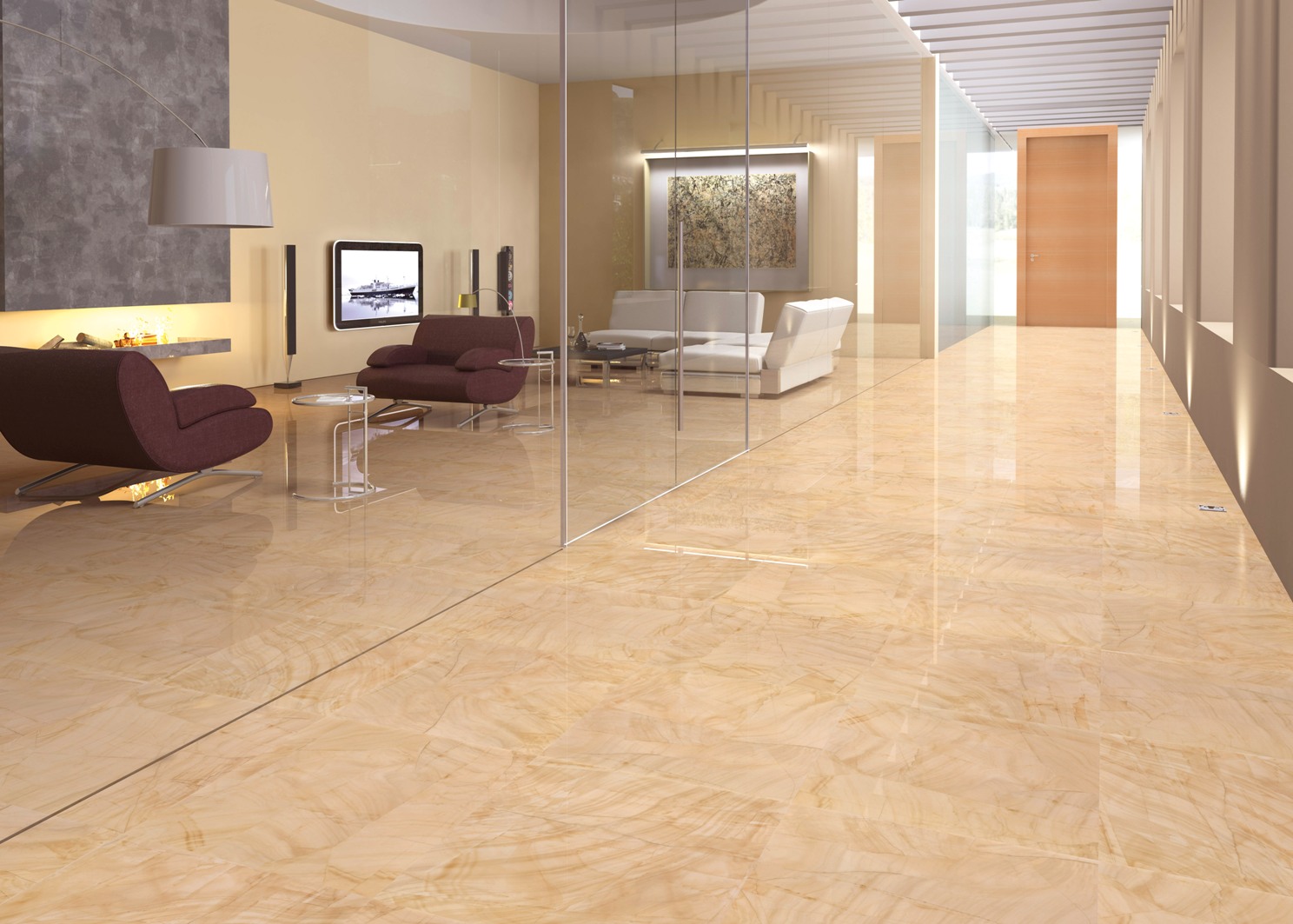 Декоративная вставка Palace Ambras 2 Gris - фото 2