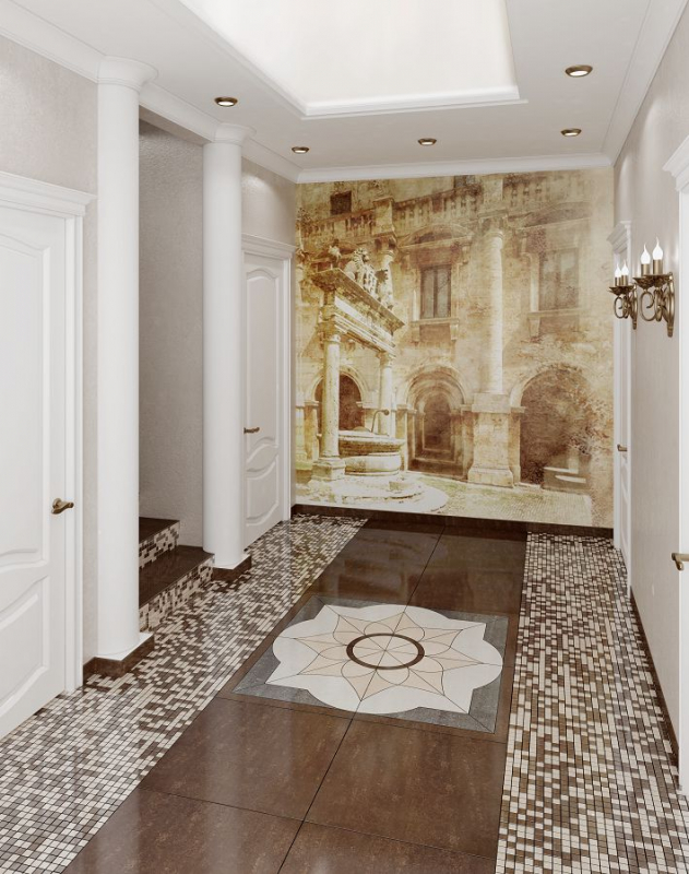 G-410/PR/300x600x10 На пол Travertino Светло-серый 60x30 Полированный - фото 3