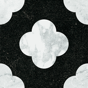 4101200 На пол Dandy Pin Black White 18.6x18.6 - фото 12