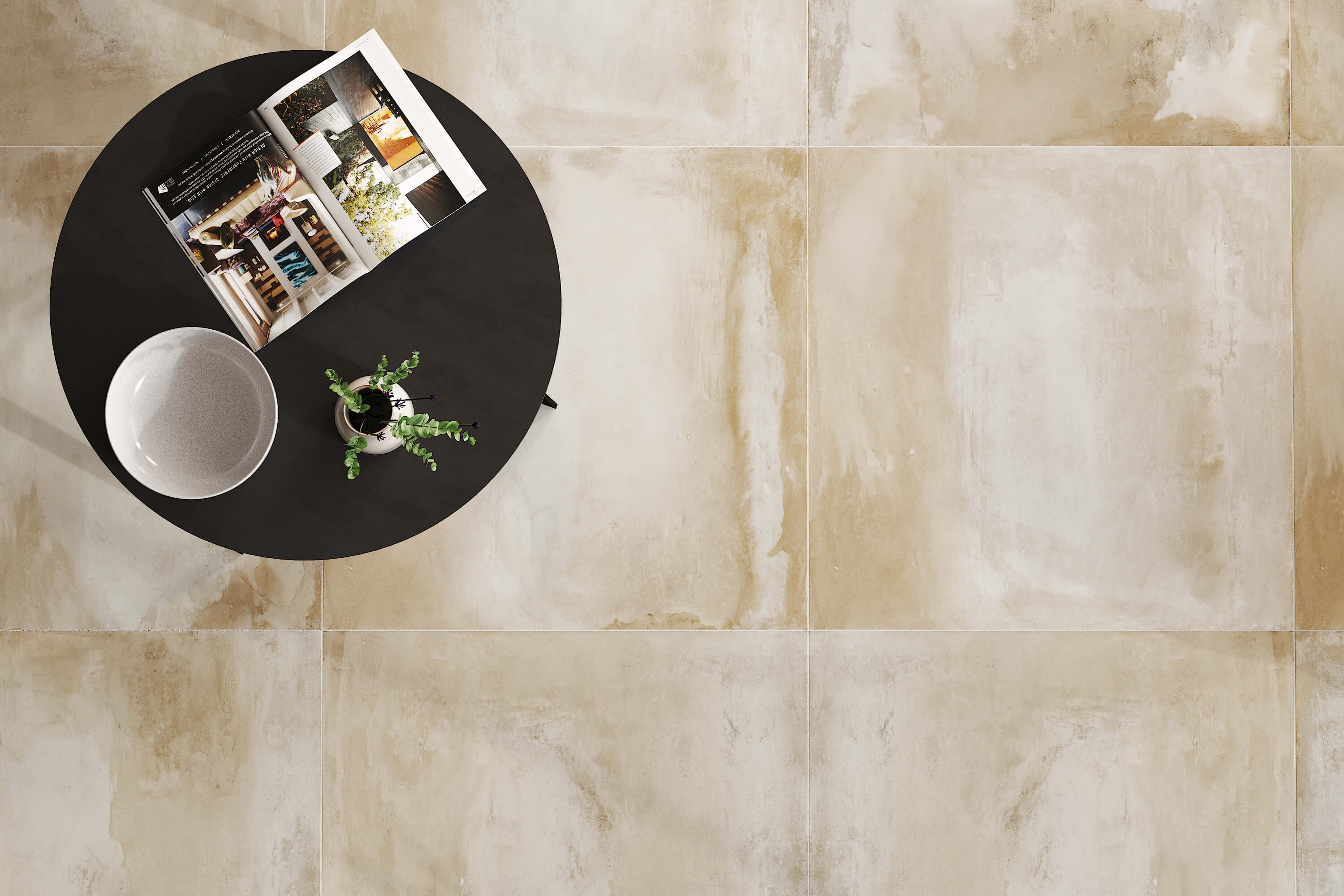 933  На пол Cement Flake Mud 180x120 - фото 39