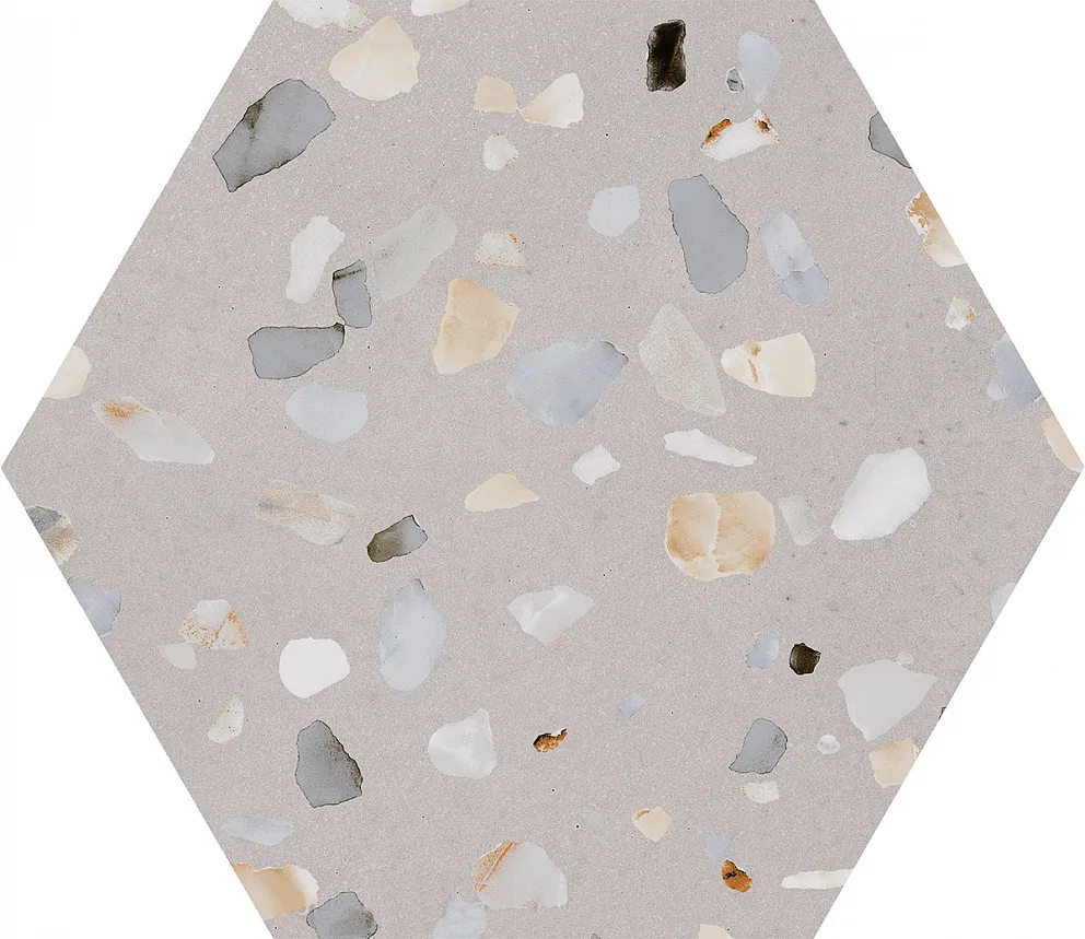 015.122.0408.10382 На пол Doria Hex.Greige Матовый