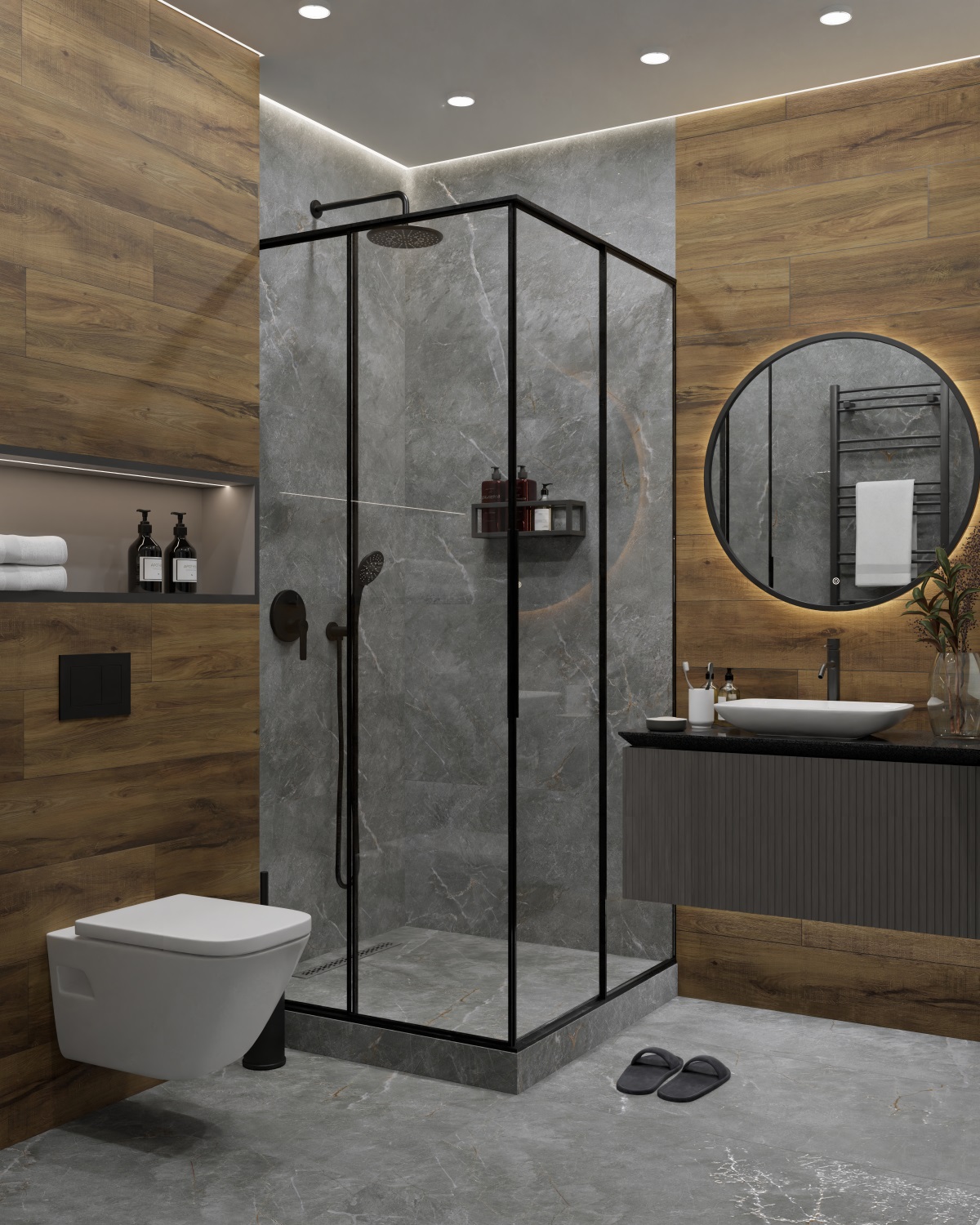 WD104 На пол Taiga Wenge 20x120 - фото 13