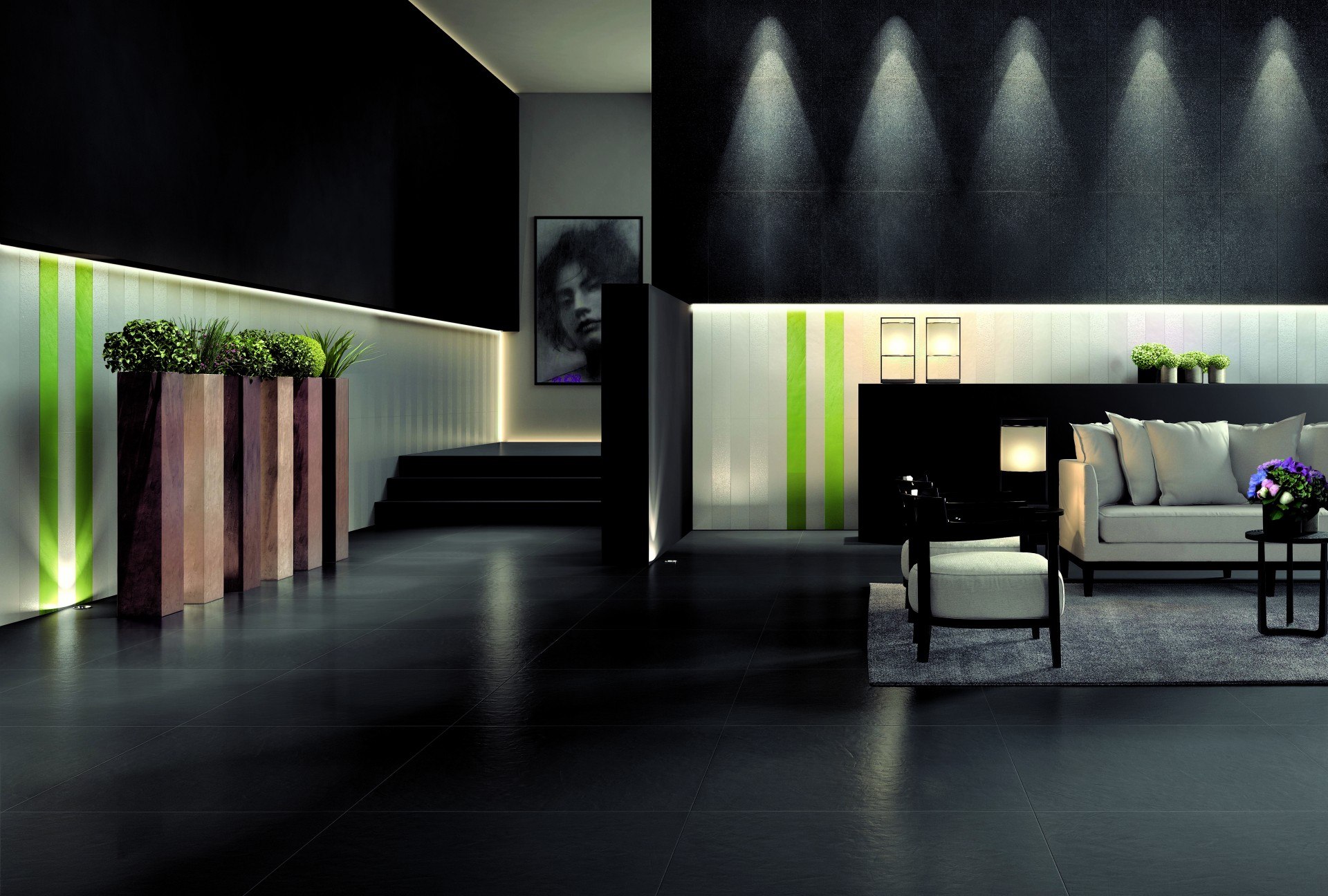 4950054 На пол Architecture Light Grey Naturale 10.5 мм 60x60 - фото 13