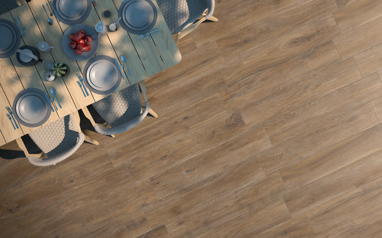 На пол Trunk Honey 23x120 - фото 2