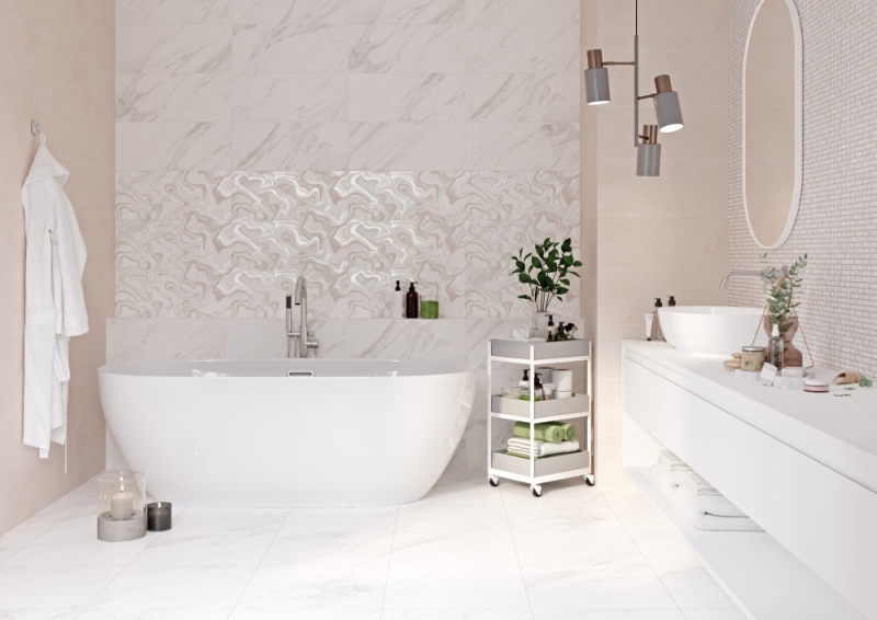 010100001211 На стену Galaxy Light pink mosaic wall 02 - фото 2