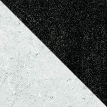 4101199 На пол Dandy Flag Black White 18.6x18.6 - фото 44