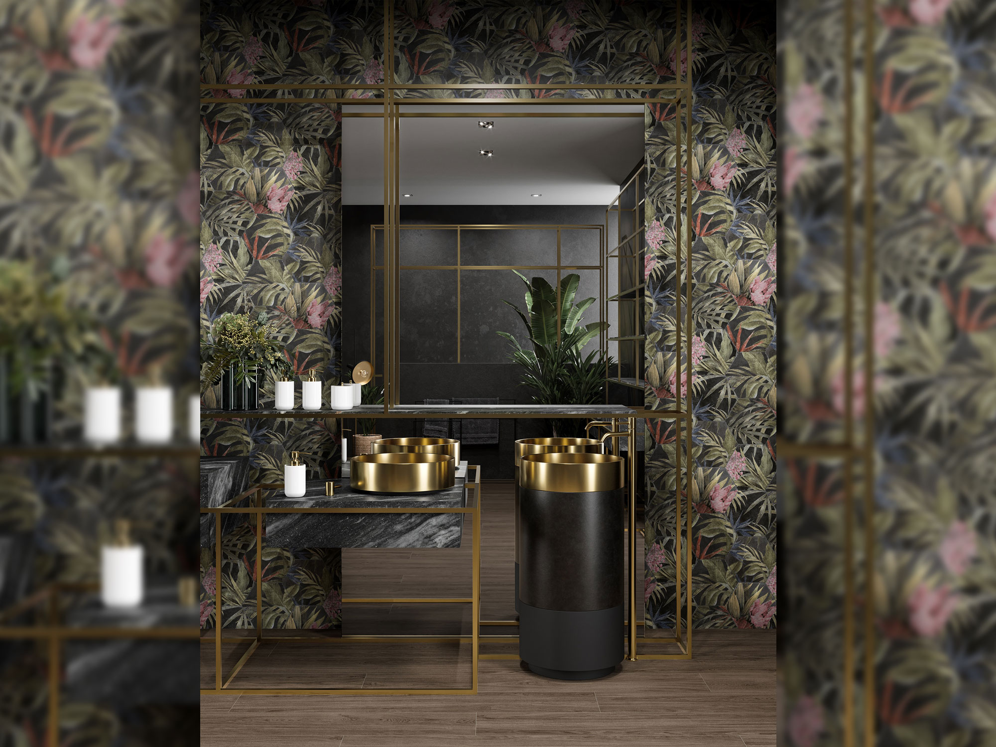 На пол Six Saona Azul 23x27 - фото 10