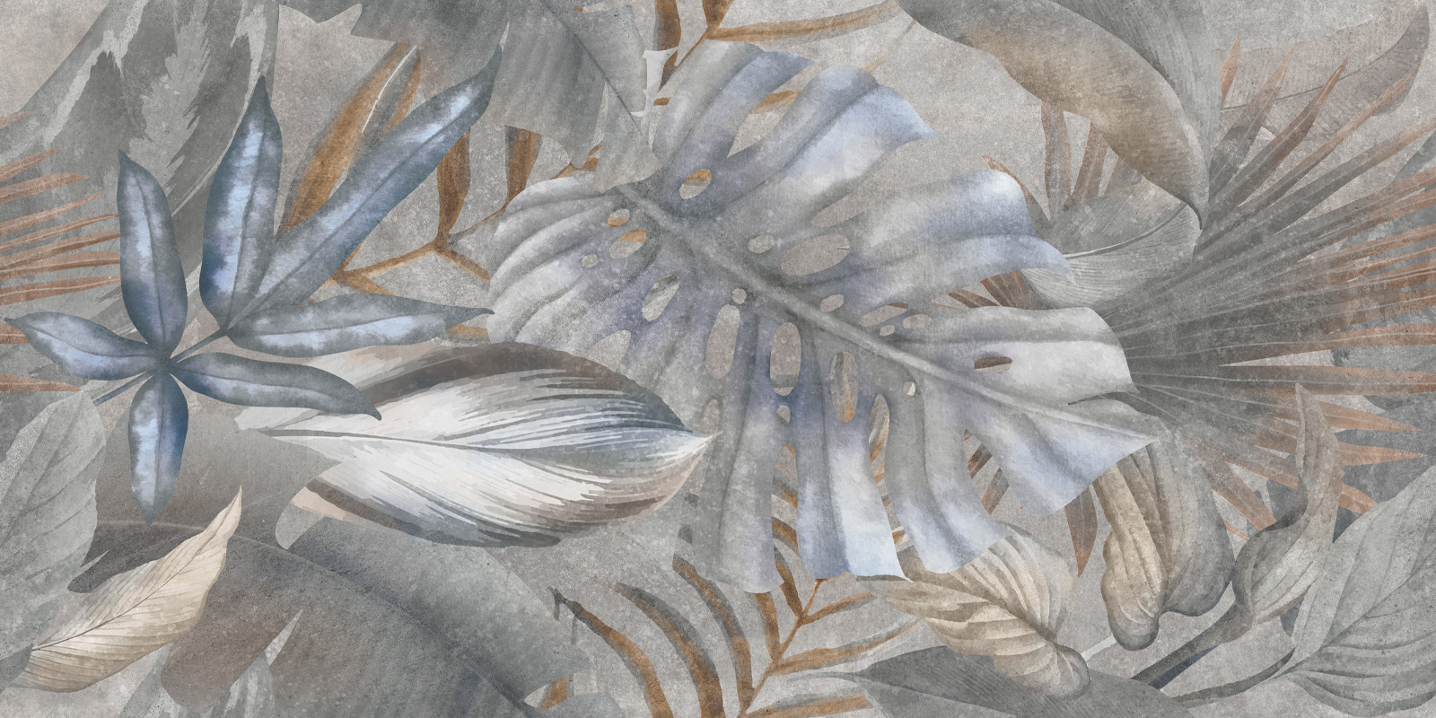 D120240G Декор Bahamas Floristry Dark матовый граниль 600x1200x9.5 - фото 5