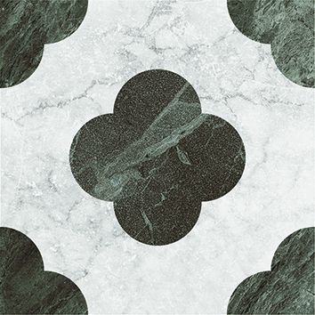 4101196 На пол Dandy Pin White Green 18.6x18.6 - фото 46