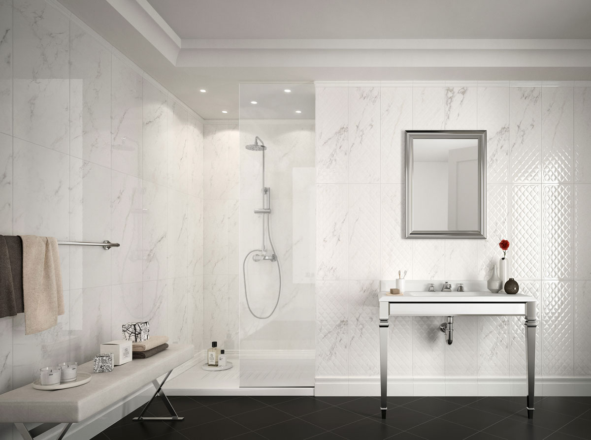 Декоративная вставка Glamourwall Calacatta Ang. Matita - фото 6