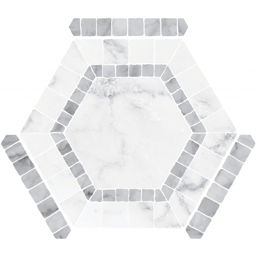 На пол Avant Ibiza White 22x25 - фото 9